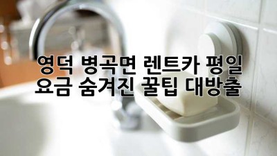 🚗 영덕 병곡면 렌트카 평일 요금, 숨겨진 꿀팁 대방출! 🍯